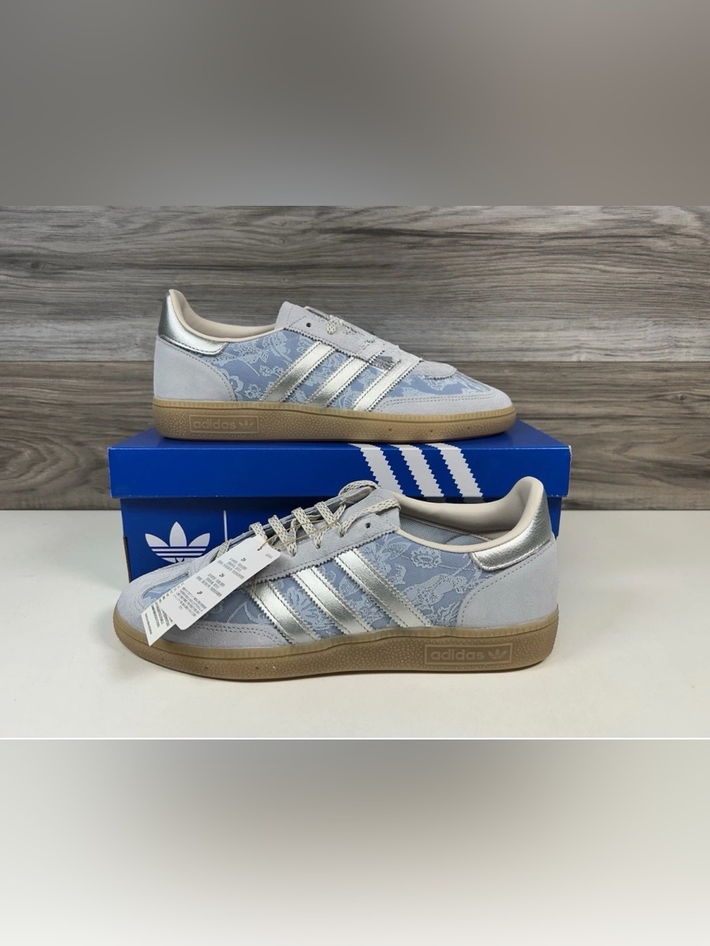 **Adidas Handball Spezial Liberty London Sky Silver Blue (IH4505) Women's